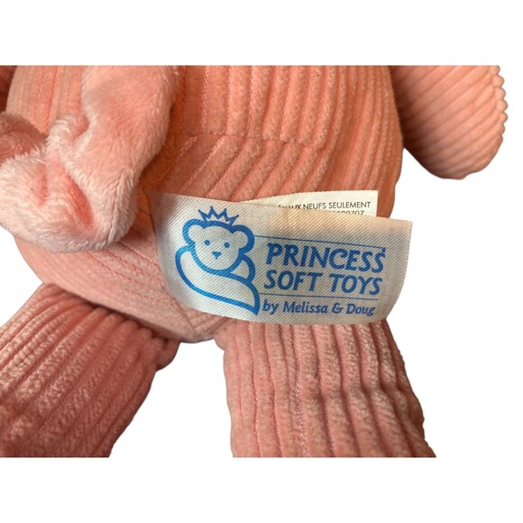Princess Soft Toys Corduroy Pig Plush Stuffed Animal 15" Melissa‎ and Doug - Picture 4 of 8